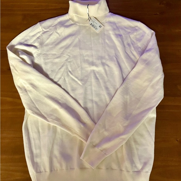 Men's Suitsupply Merino Wool Turtleneck Sweater NWT - Picture 1 of 3